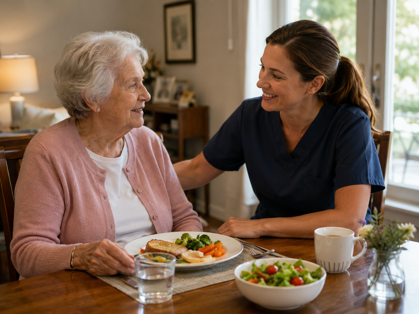 Beautifully maintained Meadowview residential assisted living home
